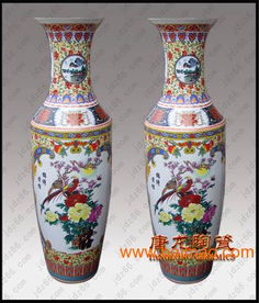 景德鎮(zhèn)陶瓷大花瓶 酒店擺設(shè)的藝術(shù)精品